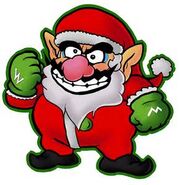 Santa Wario (maybe for like Christmas DLC or something)