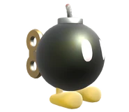 Bomb-Omb model that appears in Super Smash Bros. Ultimate