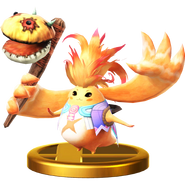 Riki’s trophy in for Wii U.