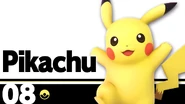 Pikachu's fighter card.