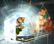 Fox Reflector SSBM.jpg (23 KB) The Reflector, when used by Fox in Super Smash Bros. Melee.
