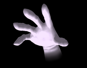 Master Hand SSBB artwork