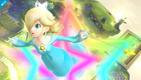 Rosalina using her super jump.