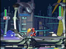 Zero gameplay in Mega Man X4