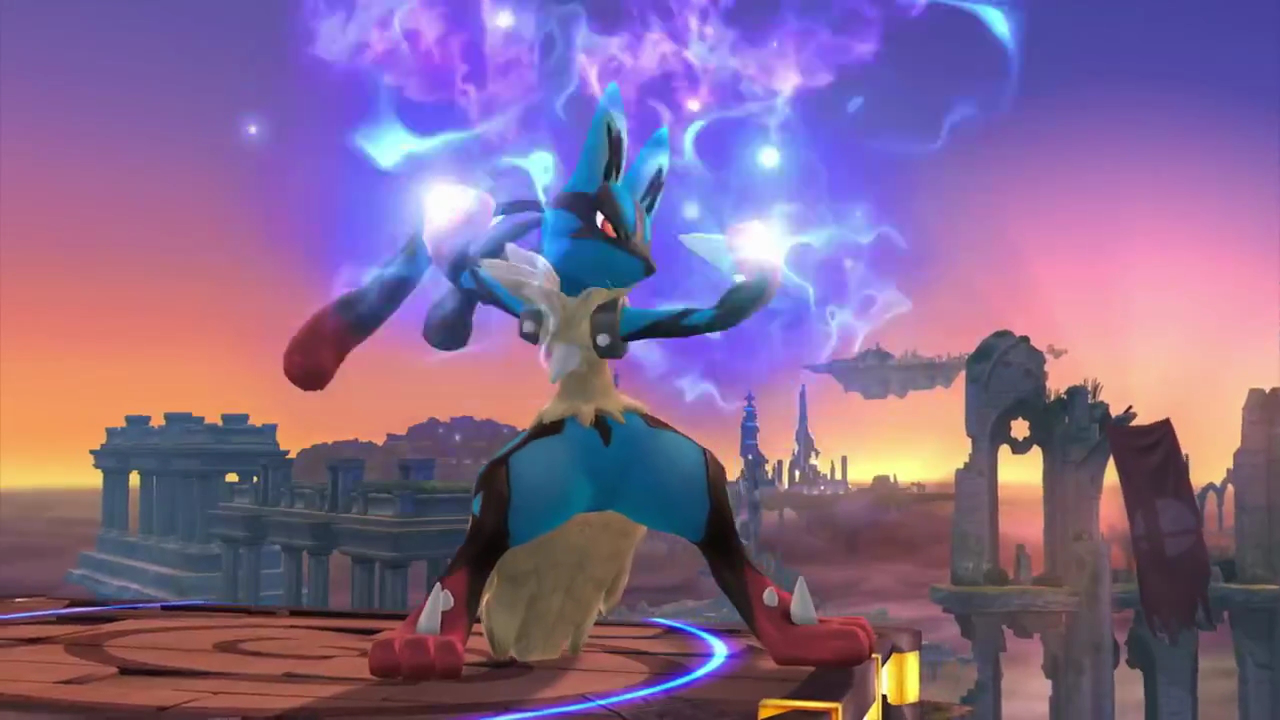 lucario ssb4 final smash