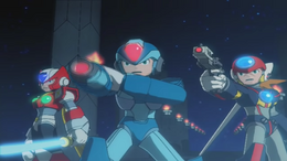 X and Zero in Mega Man X8