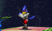 Falco's down taunt.