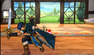 Marth being screen KO'd