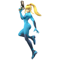 Zero Suit Samus Clear SSBB