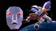 Falco fighting Andross