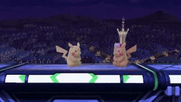 Pikachu Up Air SSBU