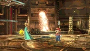 Rosalina reflecting Mario's F.L.U.D.D.
