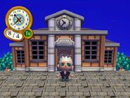 Town Hall in Animal Crossing: City Folk.