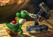 Yoshi's Neutral Special Move, Egg Lay.