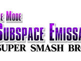Adventure Mode: The Subspace Emissary