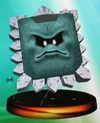 Thwomp trophy (SSBM)