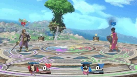 Hero Down B SSBU
