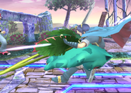 Ivysaur's Side Smash Attack.