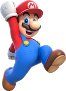 Mario as he appears in Super Mario 3D World.