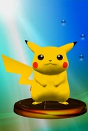 PikachuSSBMTrophy.png (112 KB) Trophy