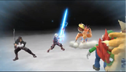 Shulk's Final Smash, Chain Attack.