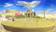 The Omega form of Palutena's Temple.