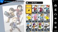 Mii Fighter list