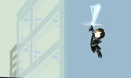 Mii Swordfighter's up aerial.