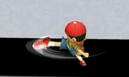 Ness's forward tilt.