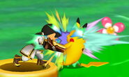 Mii Gunner's pummel.