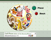 Stickers being placed on a trophy base.