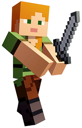 steve and alex minecraft