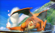 Charizard using Sinking Skull.