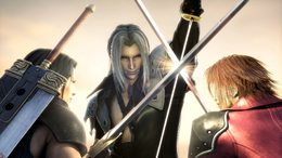 Sephiroth vs Angeal vs Genesis
