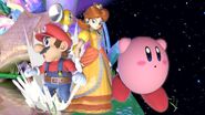 Mario Daisy and Kirby