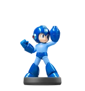 Mega Man's amiibo figure.