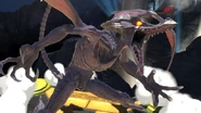 SmashPromo3.png (385 KB) Ridley taunting on Wily Castle.