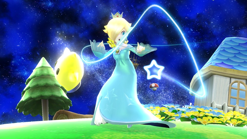 Gravitational Pull is Rosalina & Luma's Down Special Move. 