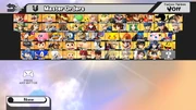 SSBU DLC Roster.jpg (440 KB) The character selection screen in Super Smash Bros. for Wii U with all of the characters unlocked and all seven DLC characters purchased.