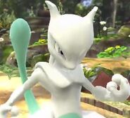 Mewtwo's green costume.