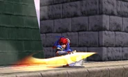 Second hit of Roy's down smash.