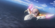 Kirby piloting the Dragoon in The Subspace Emissary.