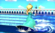 First hit of Rosalina's down smash.