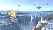 Isabelle’s forward air attack; it has long range.