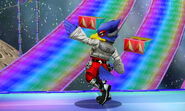 Falco's side taunt.