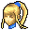 SSBB Zero Suit Samus Stock Icon (Alt 1)