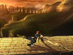 Captain Falcon's Down Tilt.