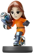 Mii Gunner amiibo figure.