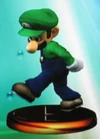 Luigi smash trophy (SSBM)