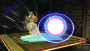 FULLYchargedshot.jpg (41 KB) Samus shooting a fully charged shot in Brawl.